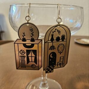 While Odin Sleeps Earrings
